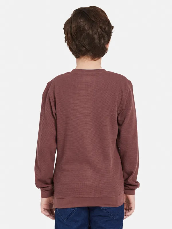 Octave Boys Round Neck Sweatshirt