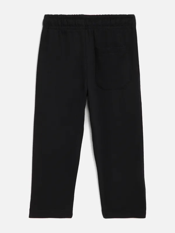 Octave Boys Navy Blue Cotton Track Pants