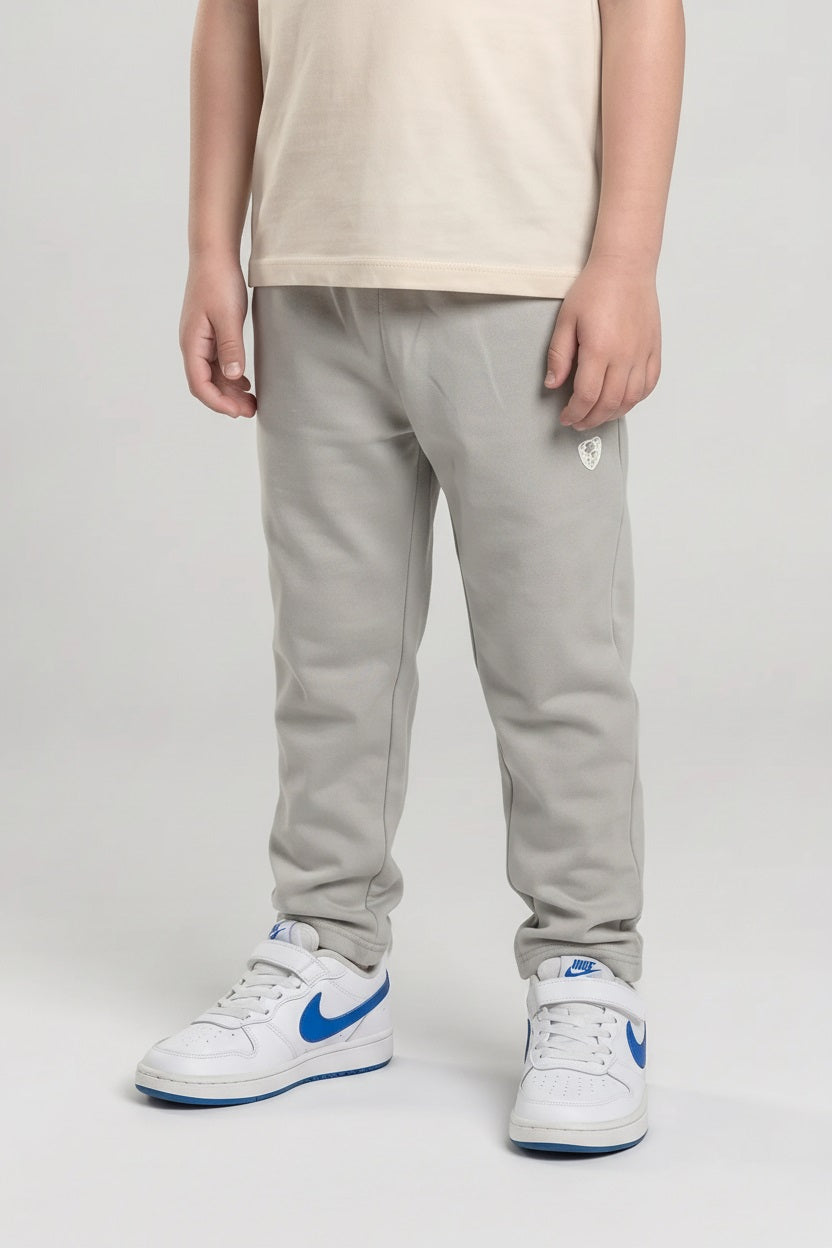 Boys Onyx Brand Logo Printed Regular Fit Cotton Joggers