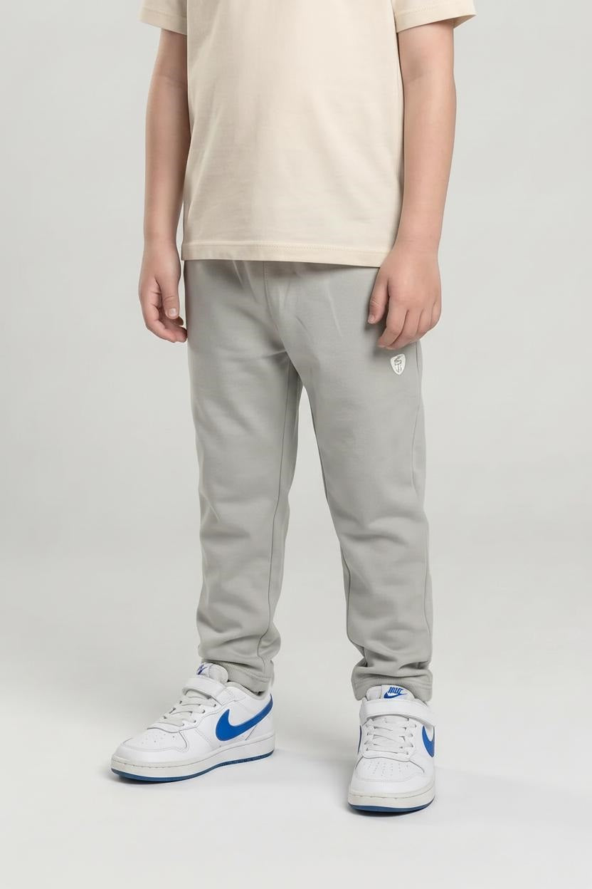 Boys Onyx Brand Logo Printed Regular Fit Cotton Joggers