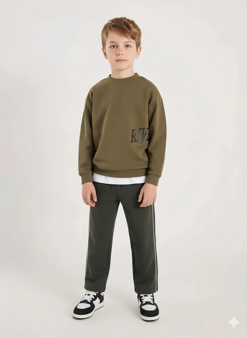 Boy Solid TrackPants