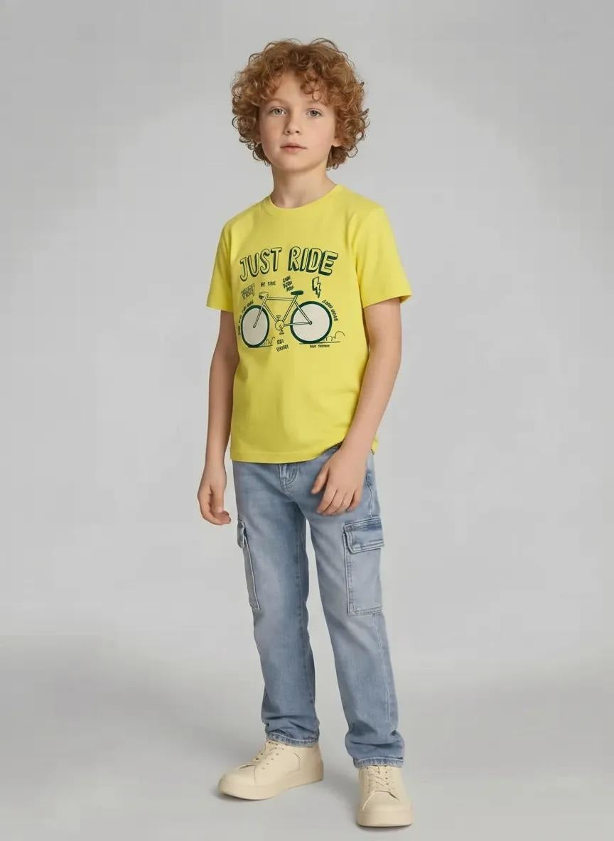 Boy Round Neck T-Shirt