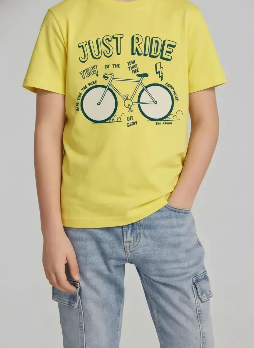 Boy Round Neck T-Shirt