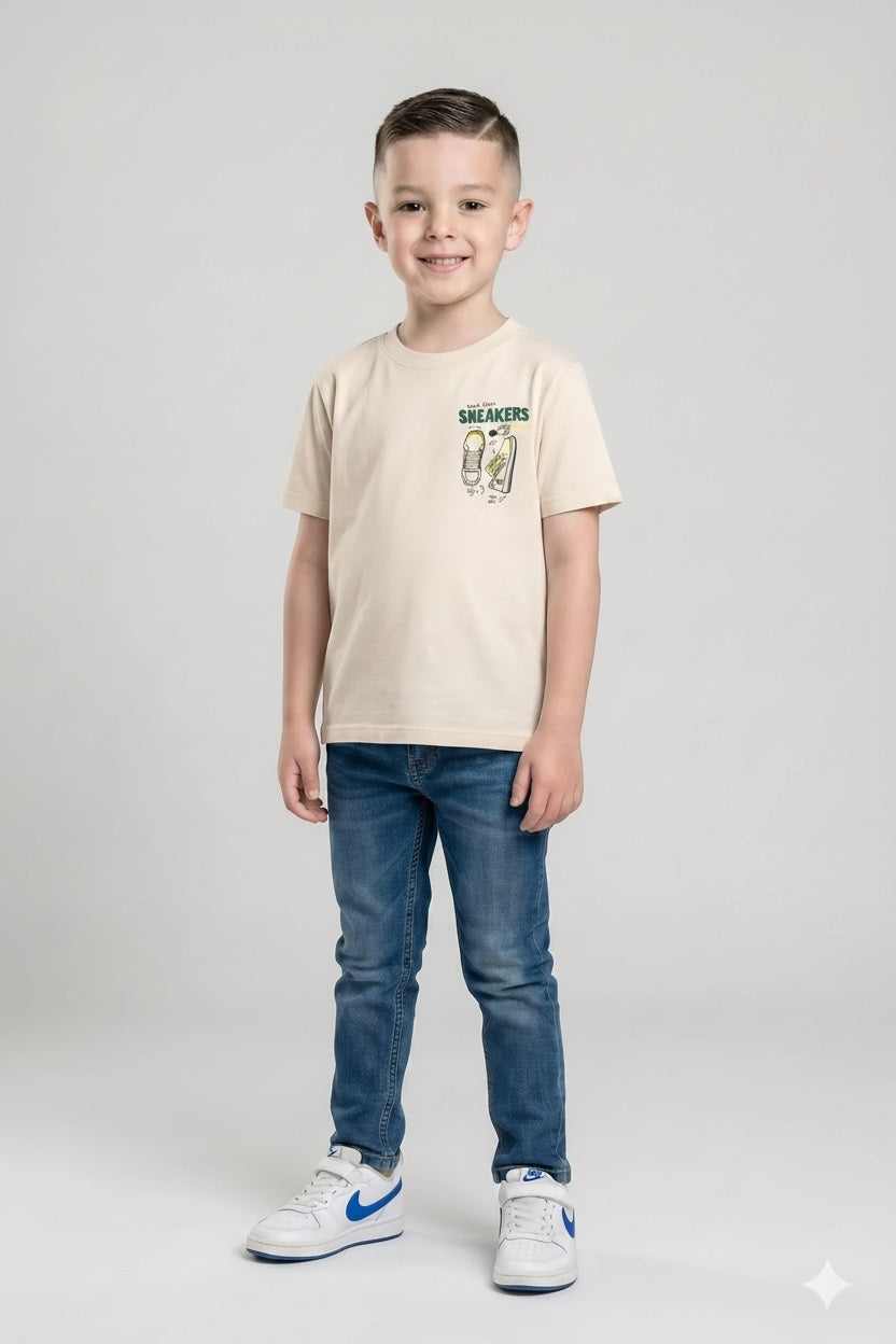 Boys Pristine Printed T-shirt
