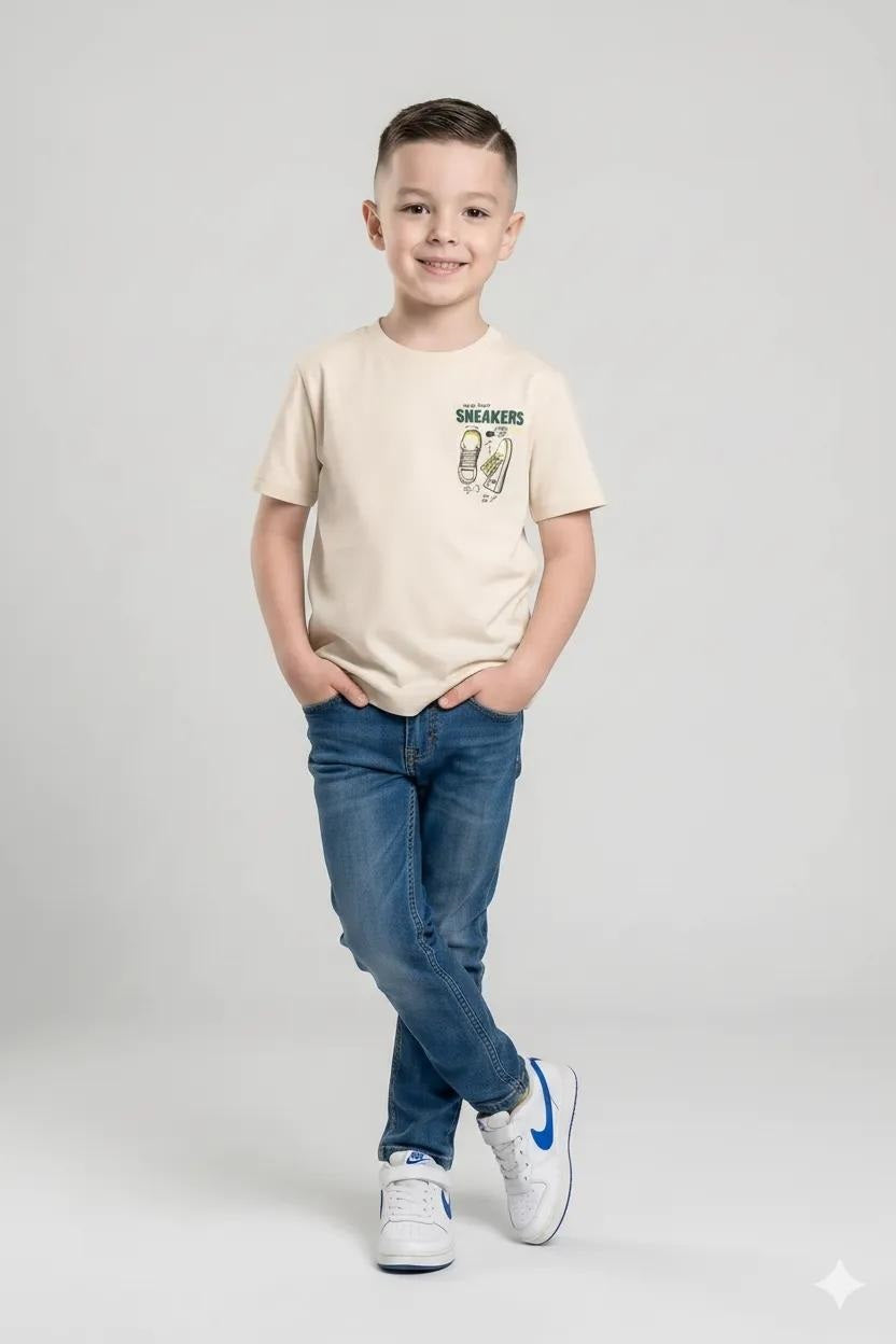 Boys Pristine Printed T-shirt