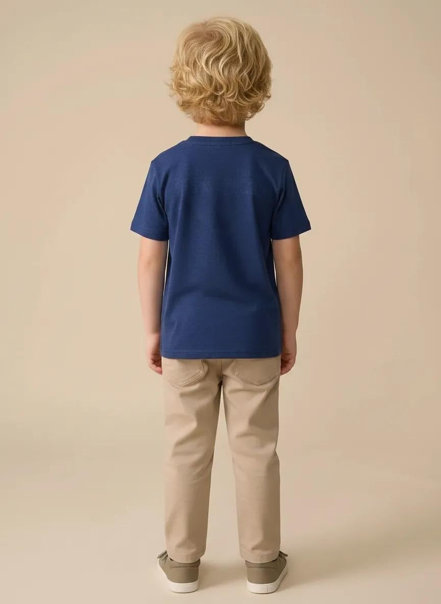 Boy Round Neck T-Shirt