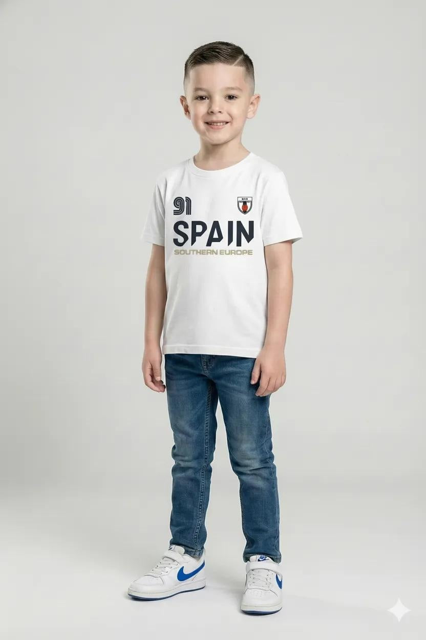 Octave Boys Off White Printed T-shirt