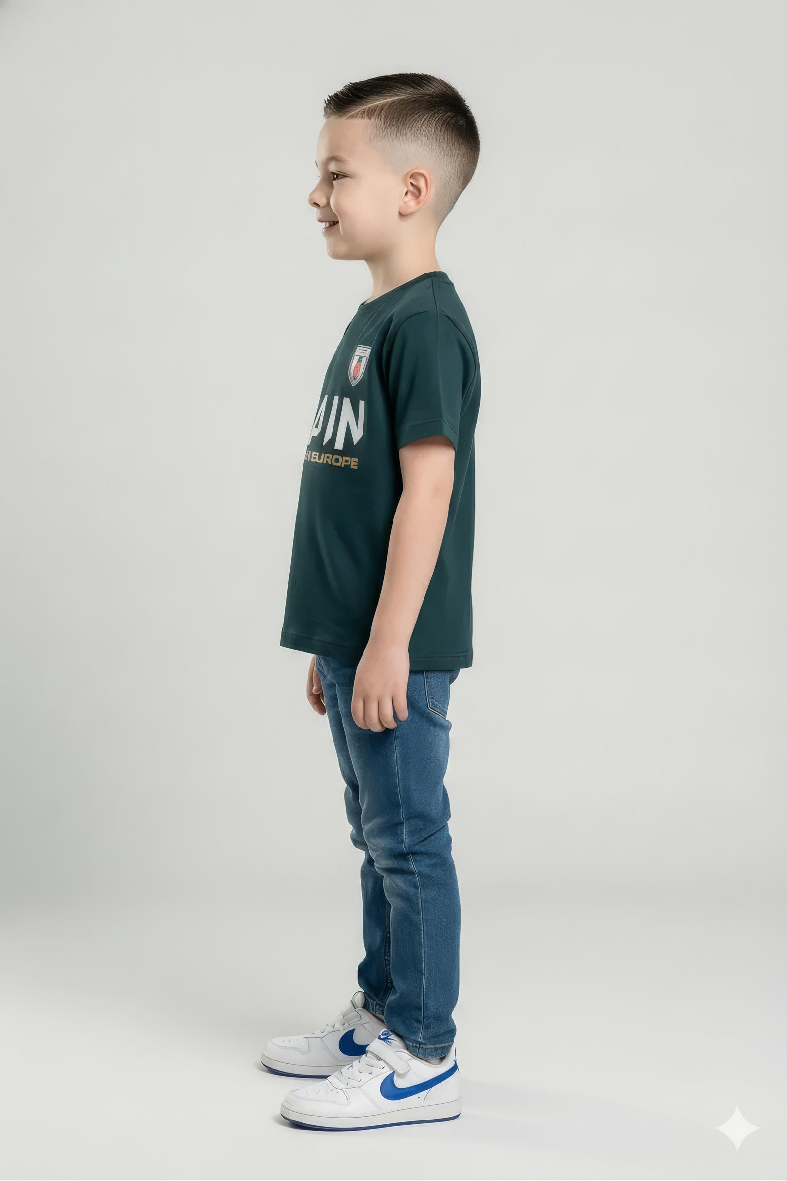 Boys Pacific Printed Cotton  Round Neck Tshirt