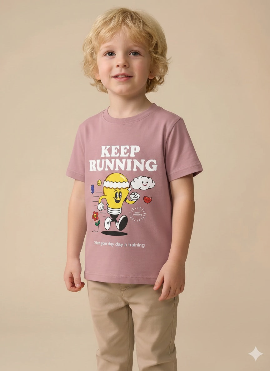 Boy Round Neck T-Shirt
