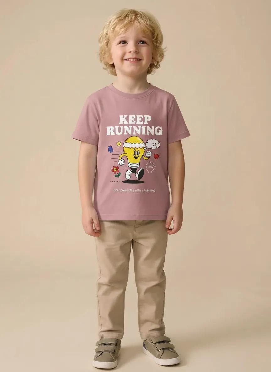 Boy Round Neck T-Shirt