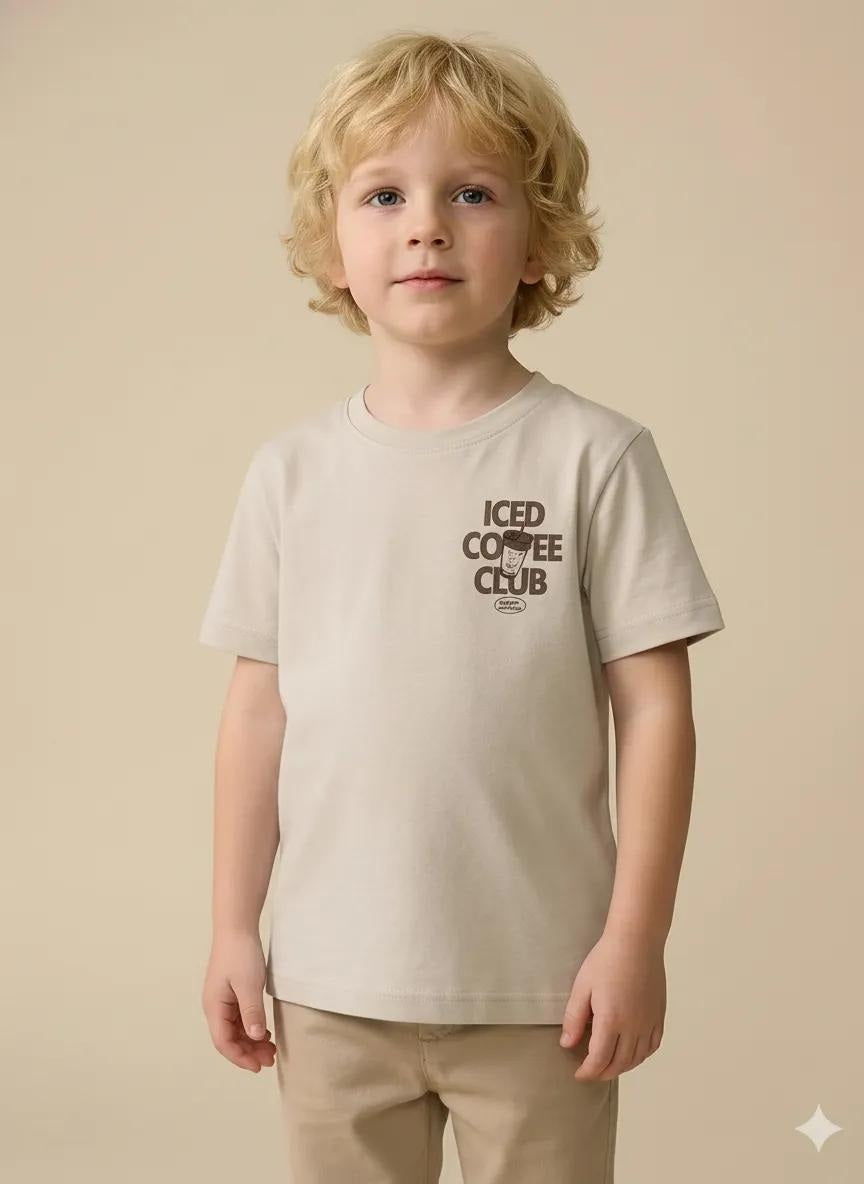 Octave Boys Typography Printed T-shirt