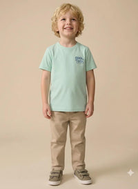 Octave Boys Mist Printed T-shirt
