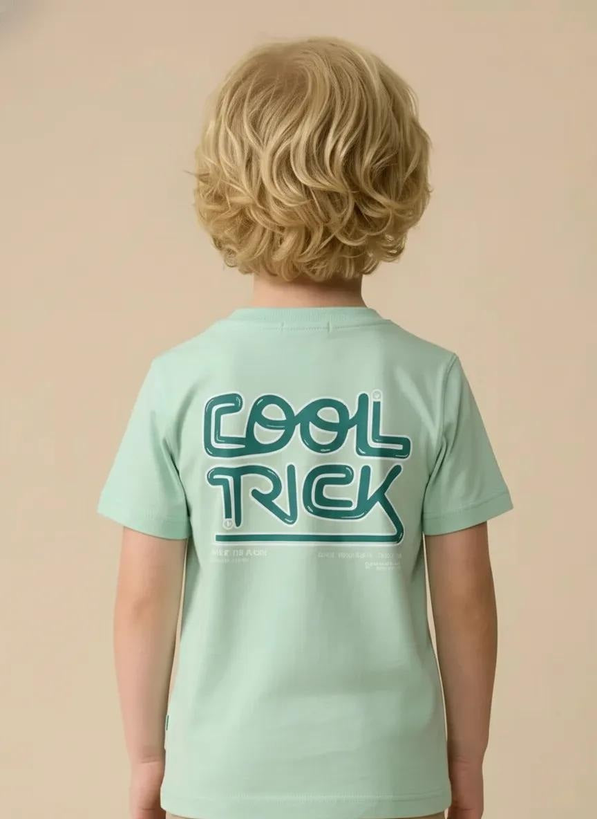 Octave Boys Mist Printed T-shirt