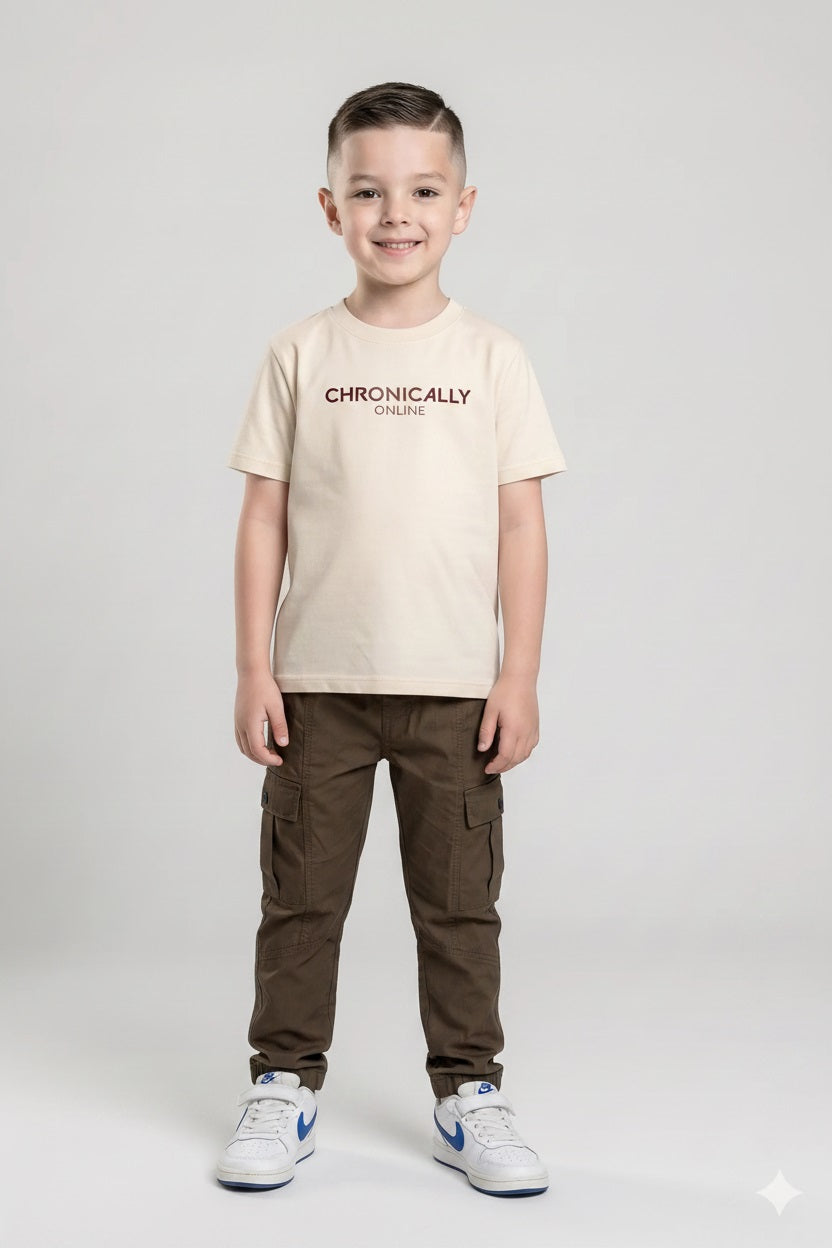 Boy Duck Solid Track Pants
