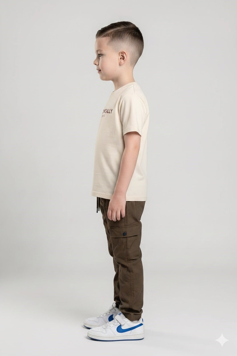 Boy Duck Solid Track Pants