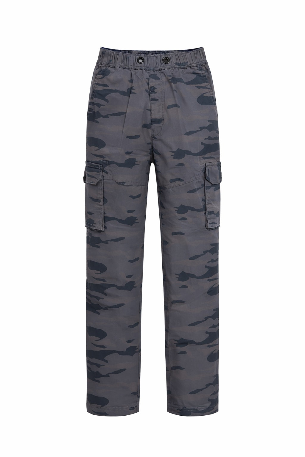 Octave Boys Coal Regular Fit Camouflage Track Pants