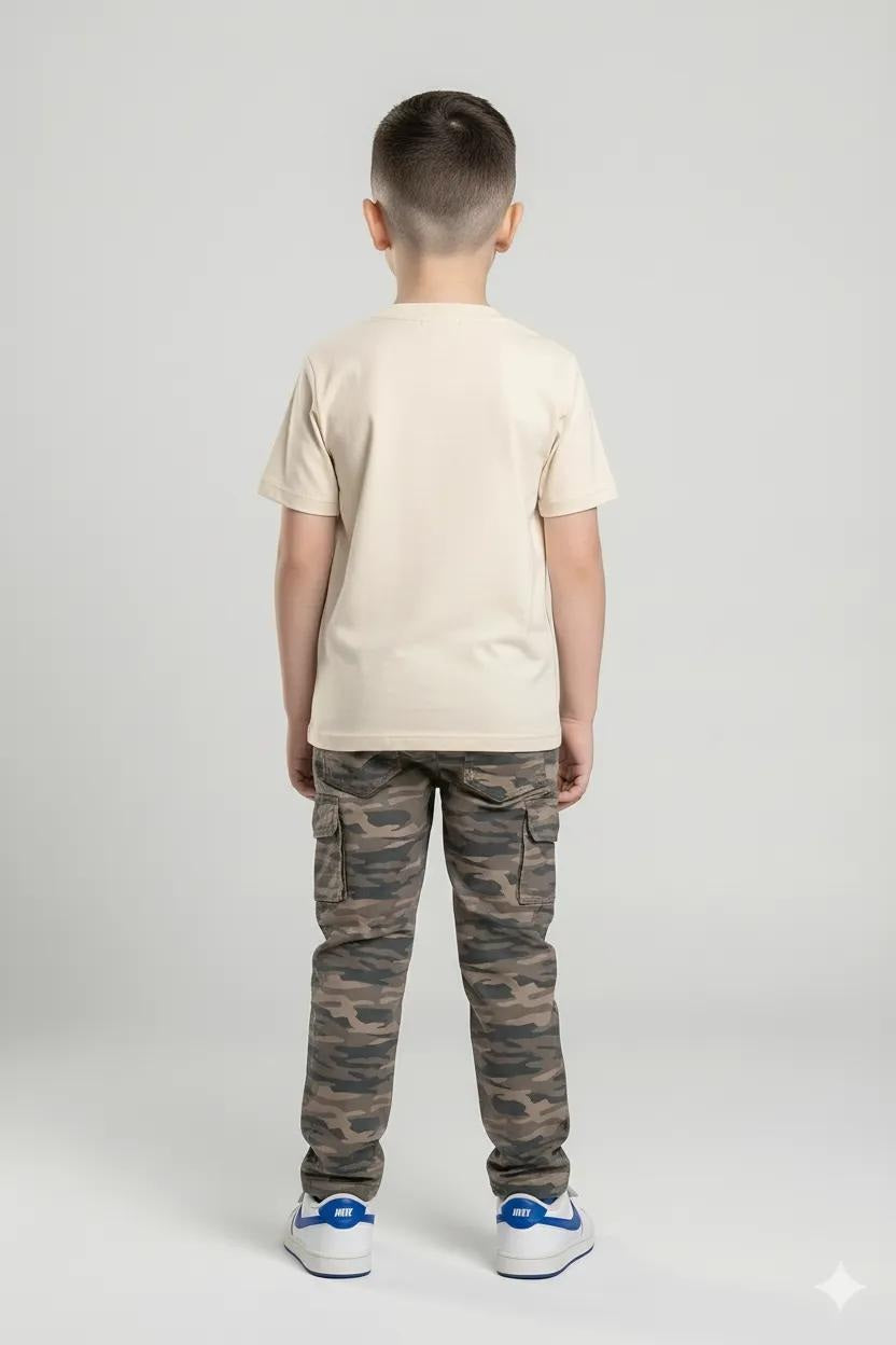 Octave Boys Regular Fit Camouflage Track Pants