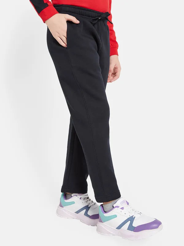 Octave Boys Cotton Mid-Rise Track Pants