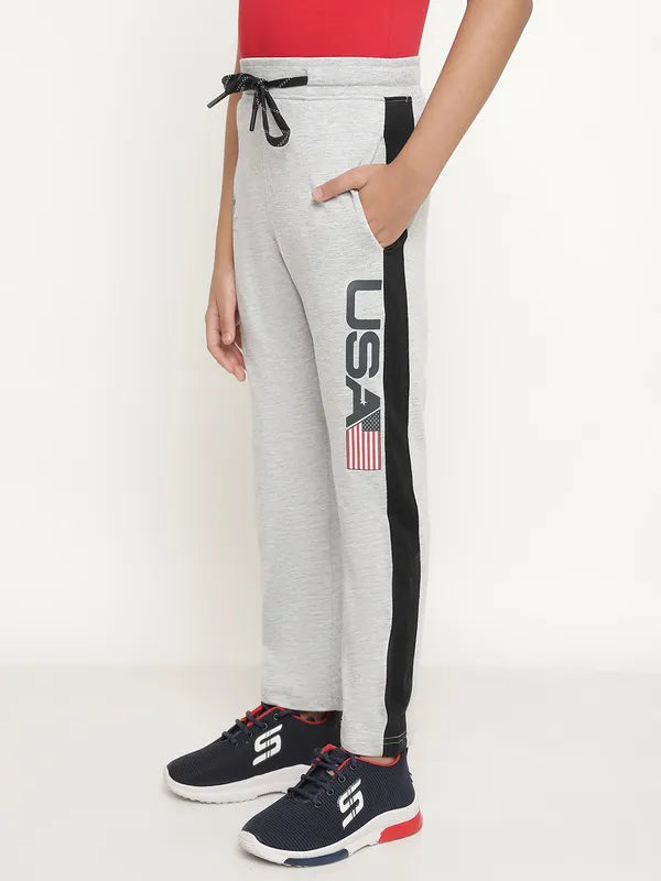 Octave Boys People And Place Printed Cotton Track Pants