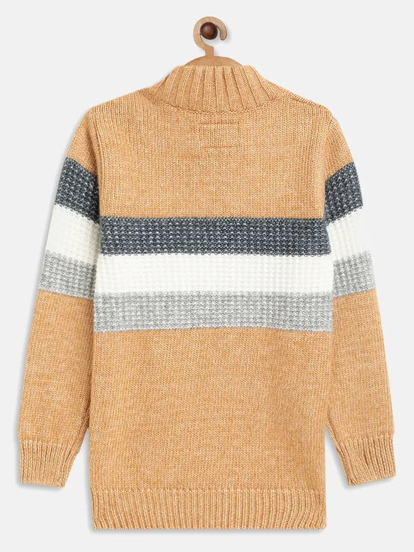 Boys Striped Pullover