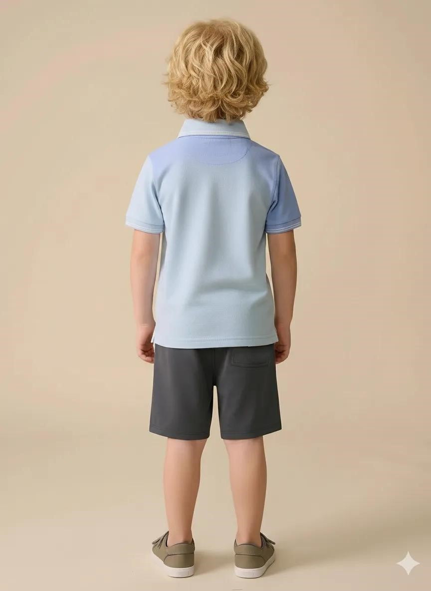 Boy Gun Metal Solid Short