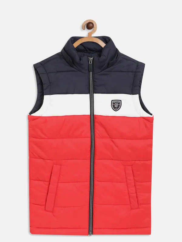 Boys Colourblocked Padded Jacket