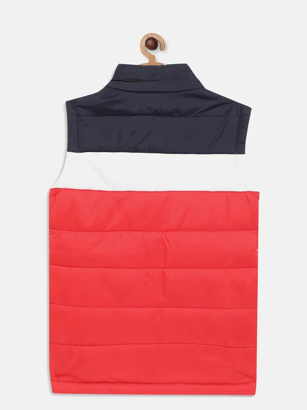 Boys Colourblocked Padded Jacket