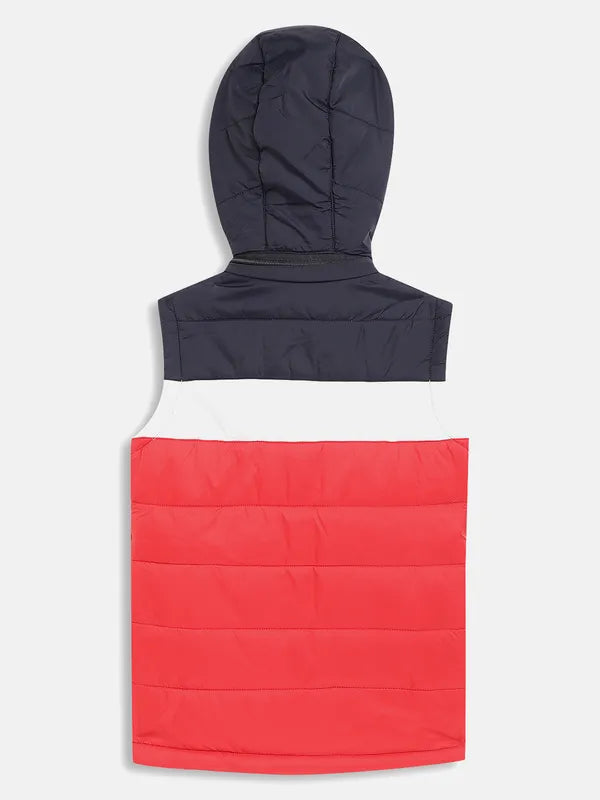 Boys Colourblocked Padded Jacket