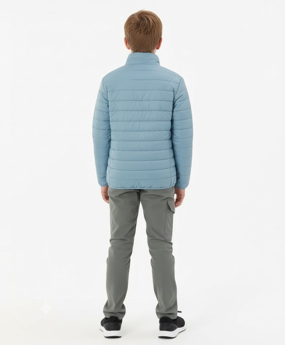 Boys Lightweight Outdoor Puffer Jacket