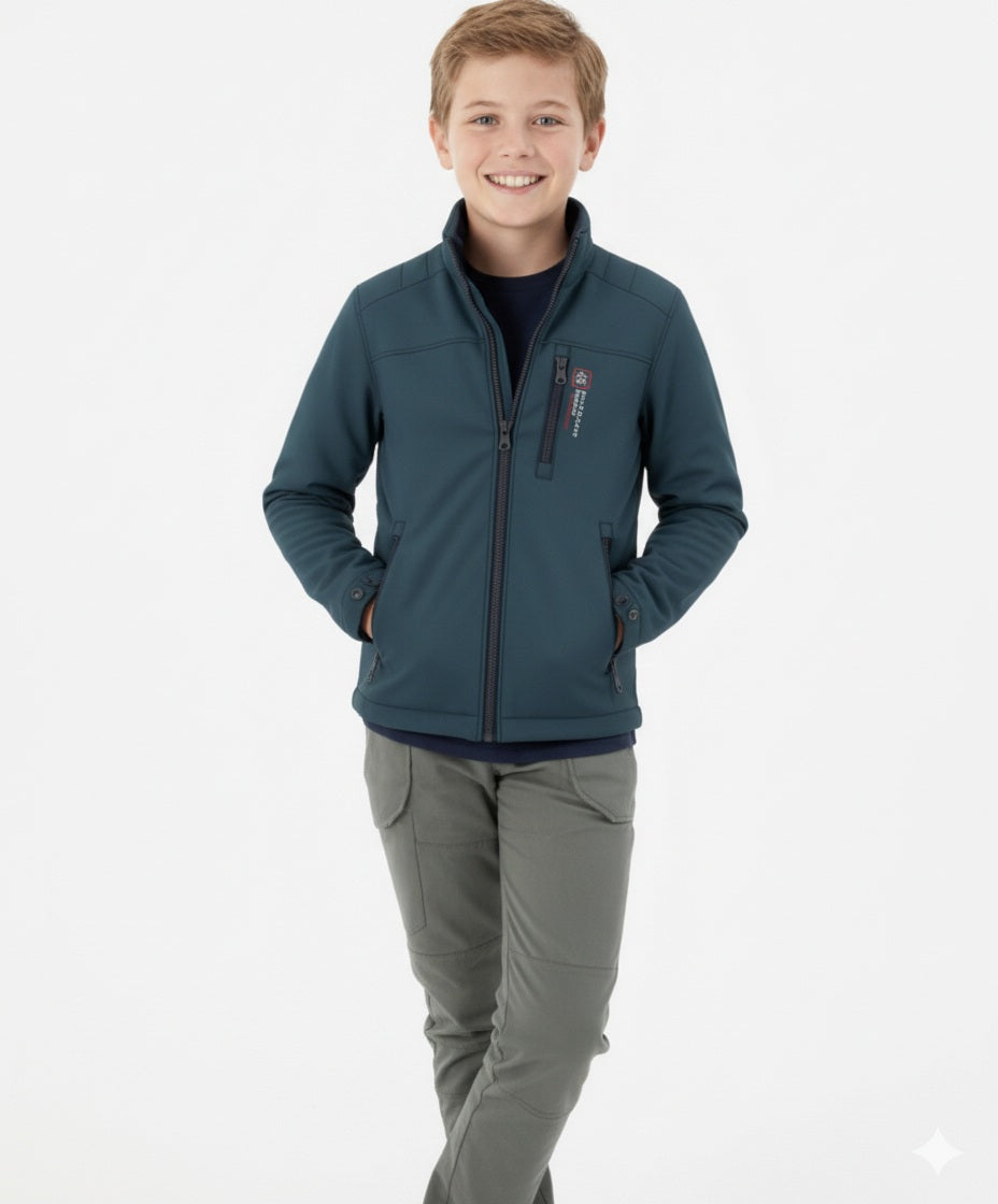 Boys Lightweight Outdoor Sporty Jacket