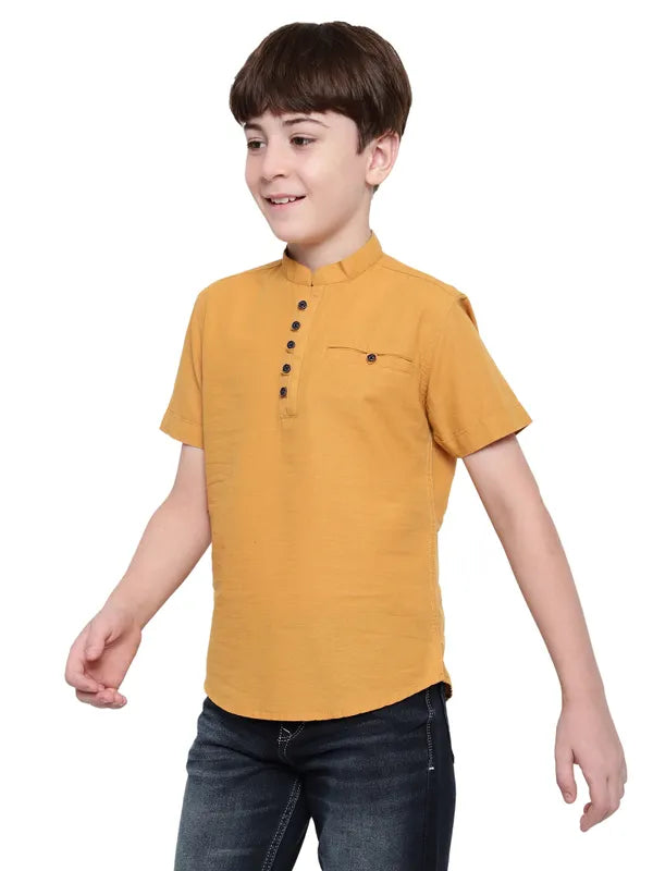 Octave Boys Opaque Casual Shirt