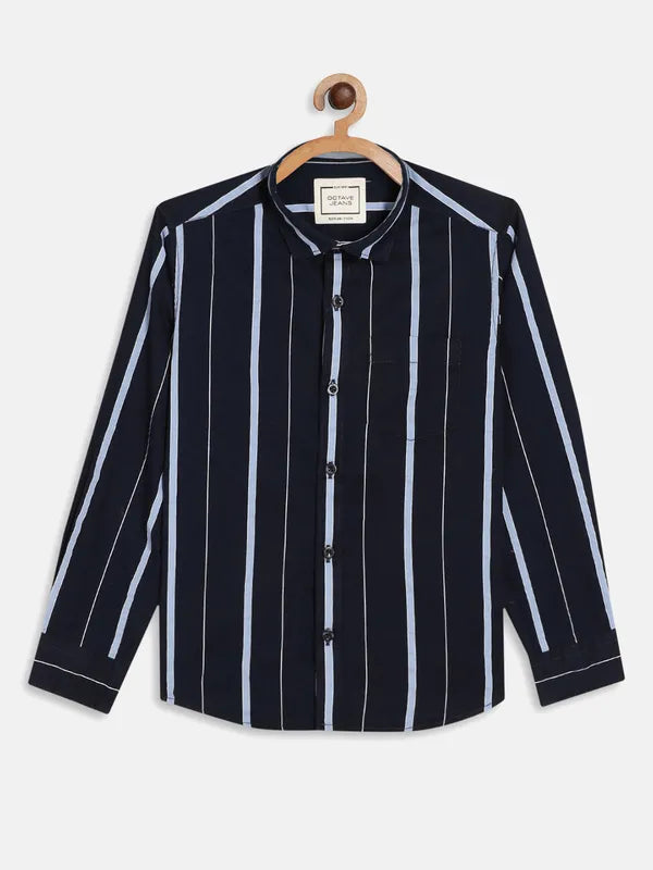 Boys Striped Casual Shirt