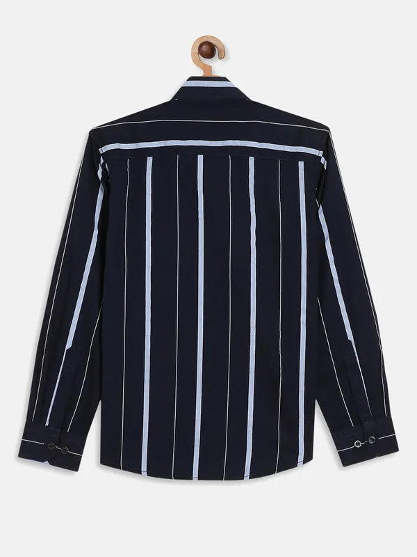 Boys Striped Casual Shirt