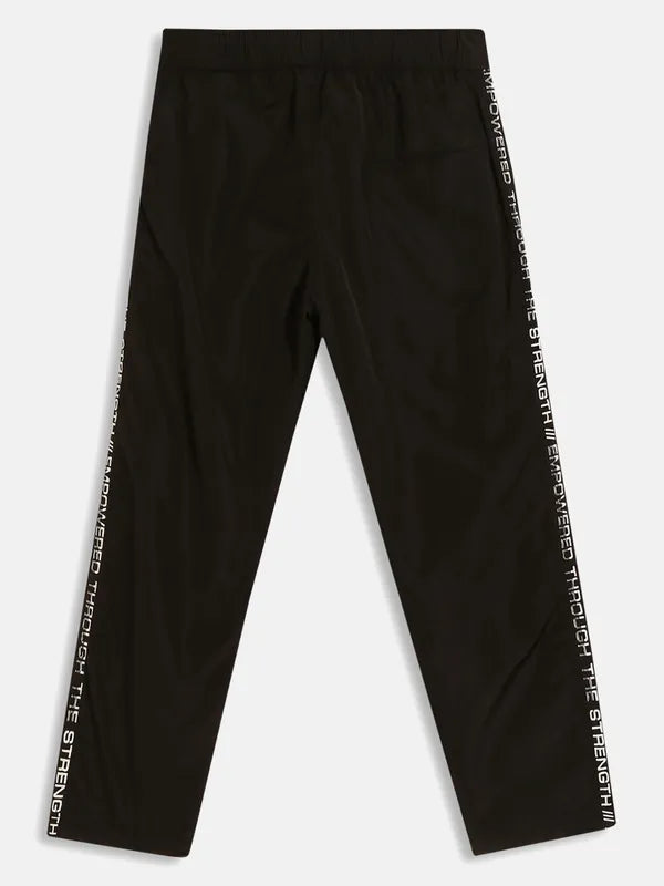 Boys Solid Cotton Track Pant