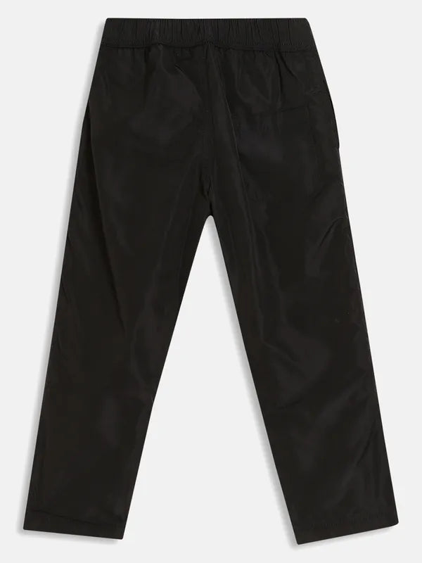 Boys Solid Cotton Track Pant