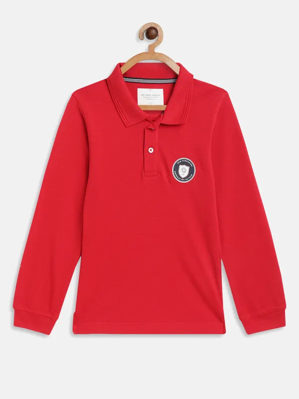 Boys Polo Collar T-Shirt