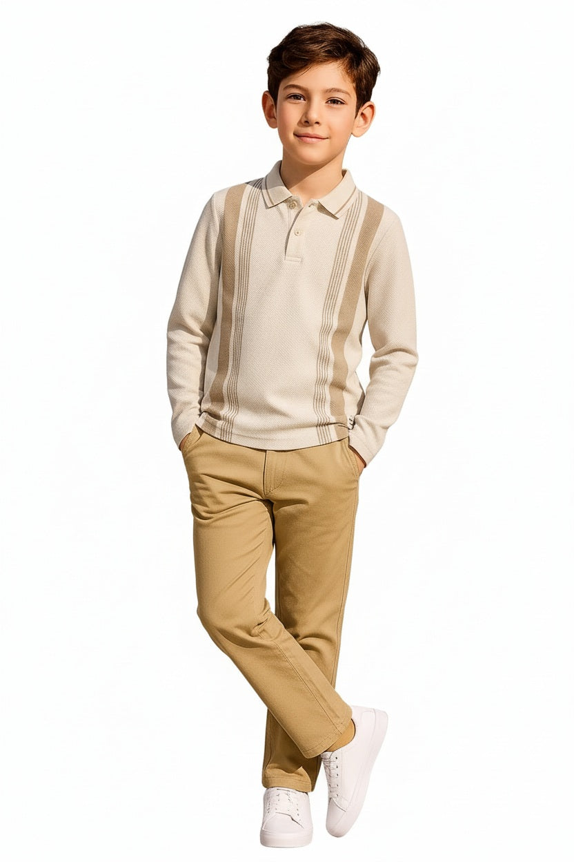 Boys Cotton Polo Neck  Tshirts