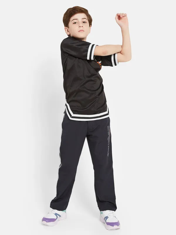 Octave Boys Mid-Rise Cotton Track Pants