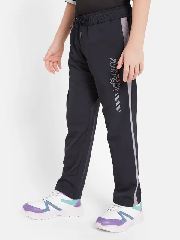 Octave Boys Mid-Rise Cotton Track Pants