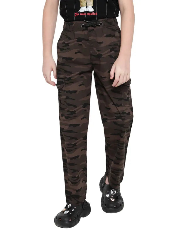 Octave  Boys Printed Cotton Track Pant