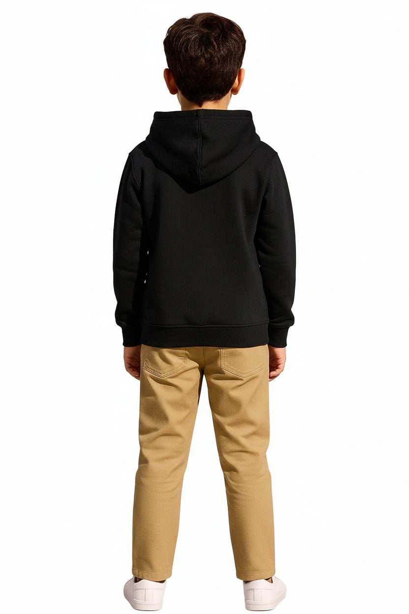 Boys Printed Hooded Sweatshirt