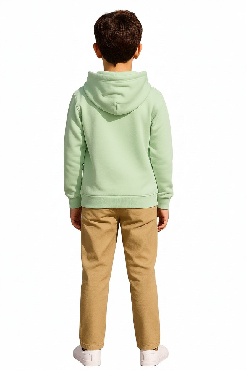Boys Printed Hooded Sweatshirt