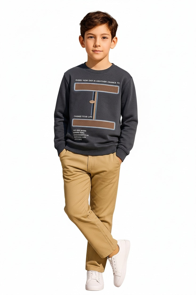 Boys Printed Sweatshirt