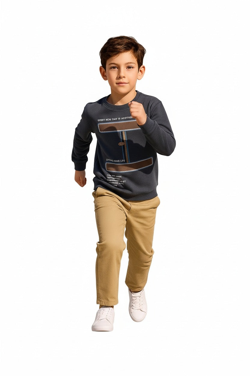 Boys Printed Sweatshirt