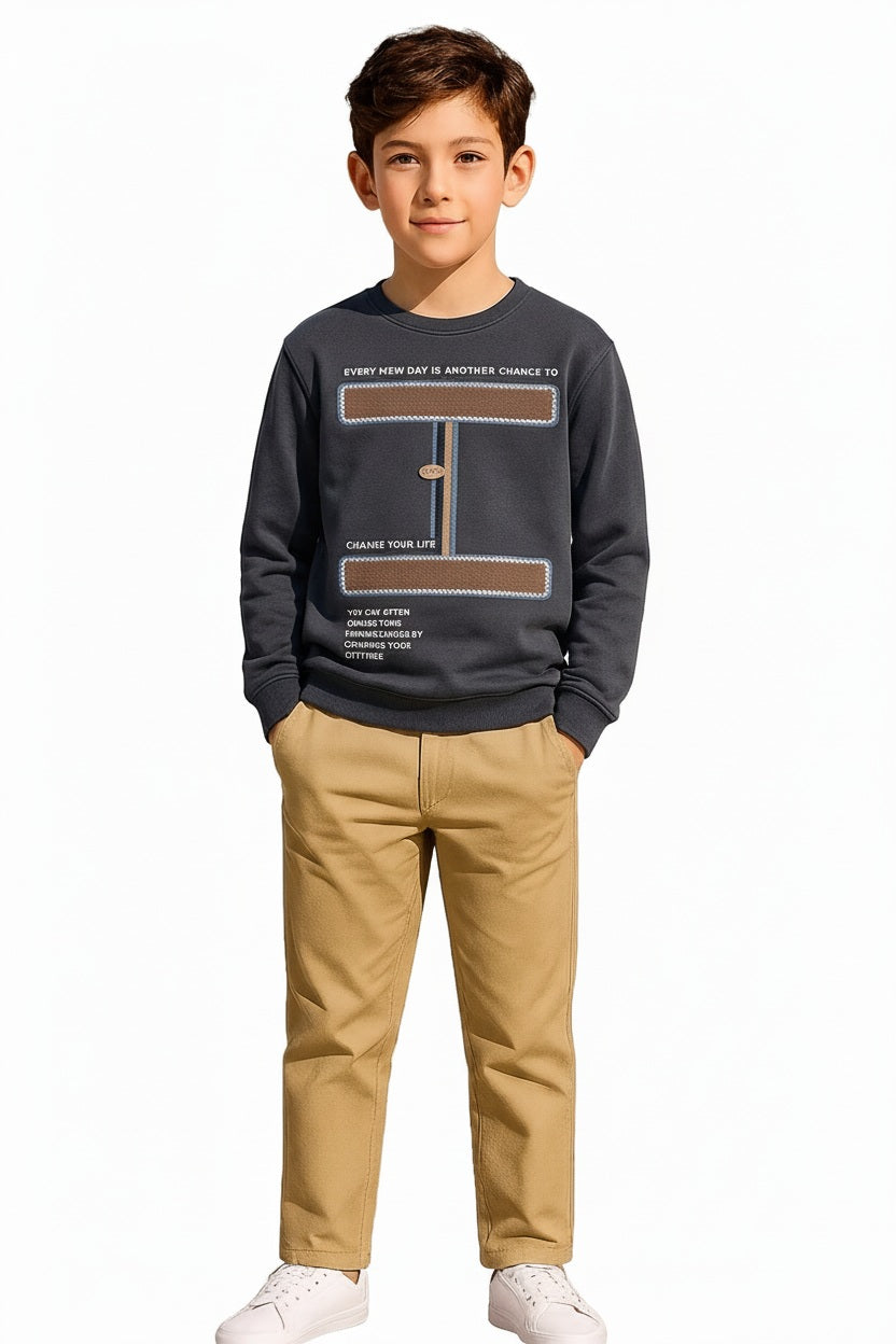 Boys Printed Sweatshirt
