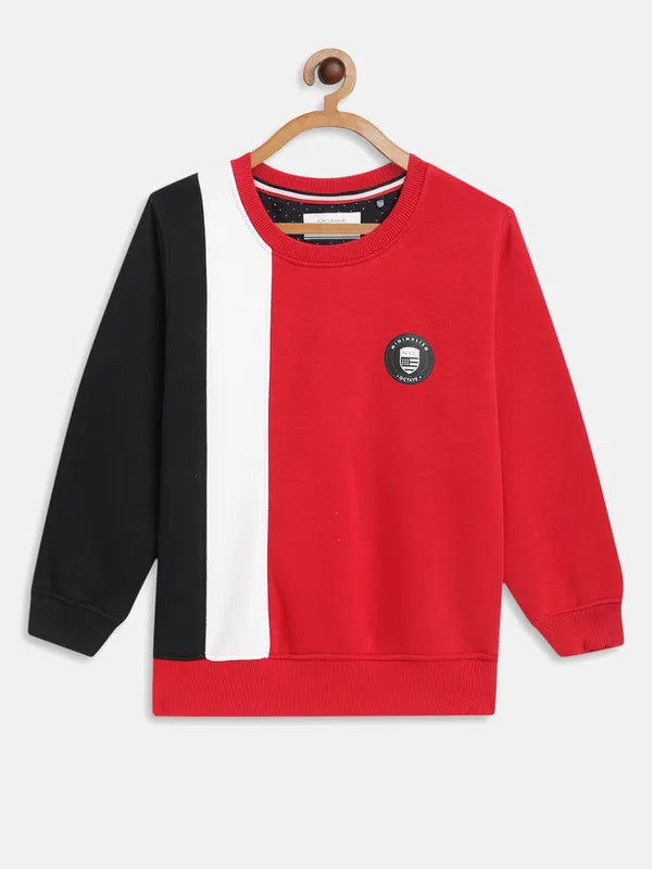 Boys Colourblocked Sweatshirt