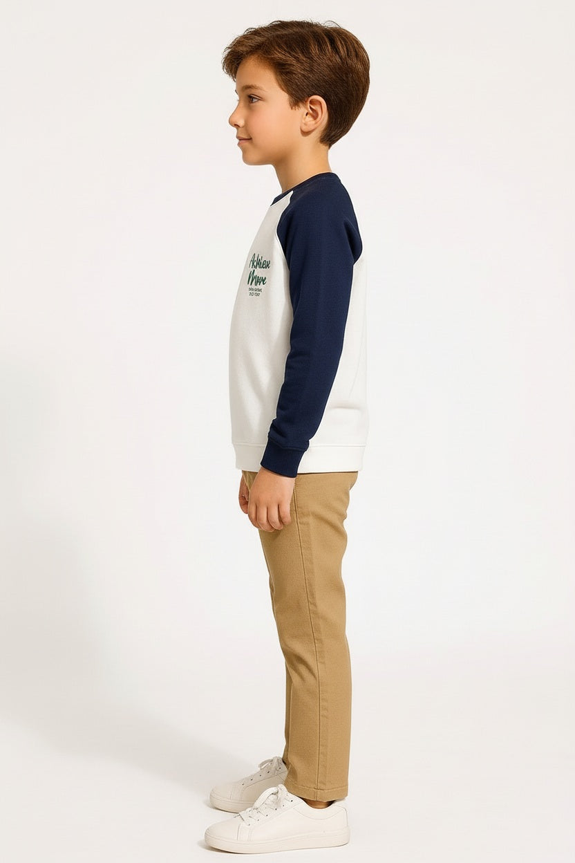 Boys Colourblocked Sweatshirt