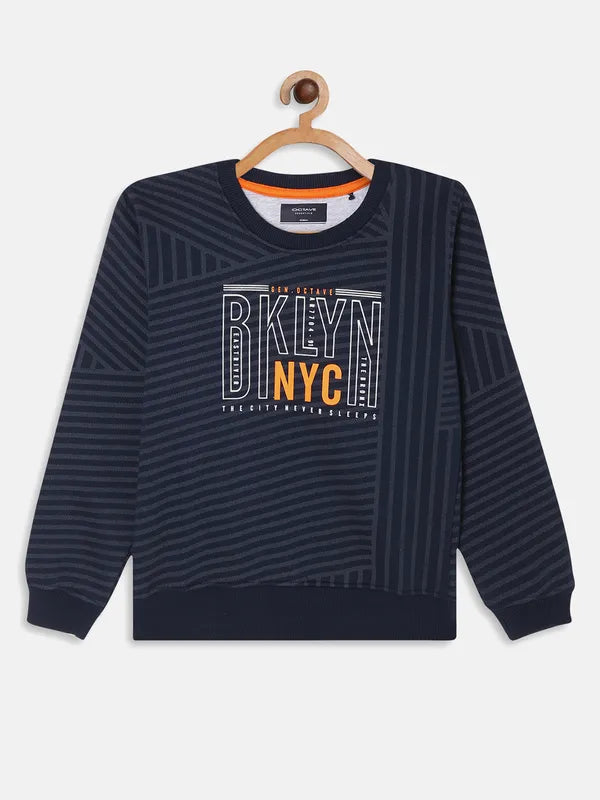 Boys Striped Sweatshirt