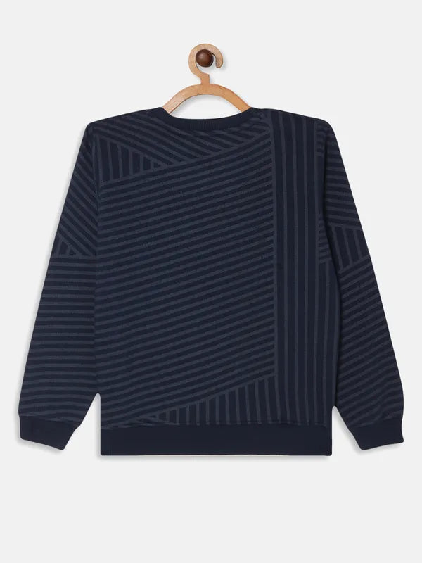 Boys Striped Sweatshirt