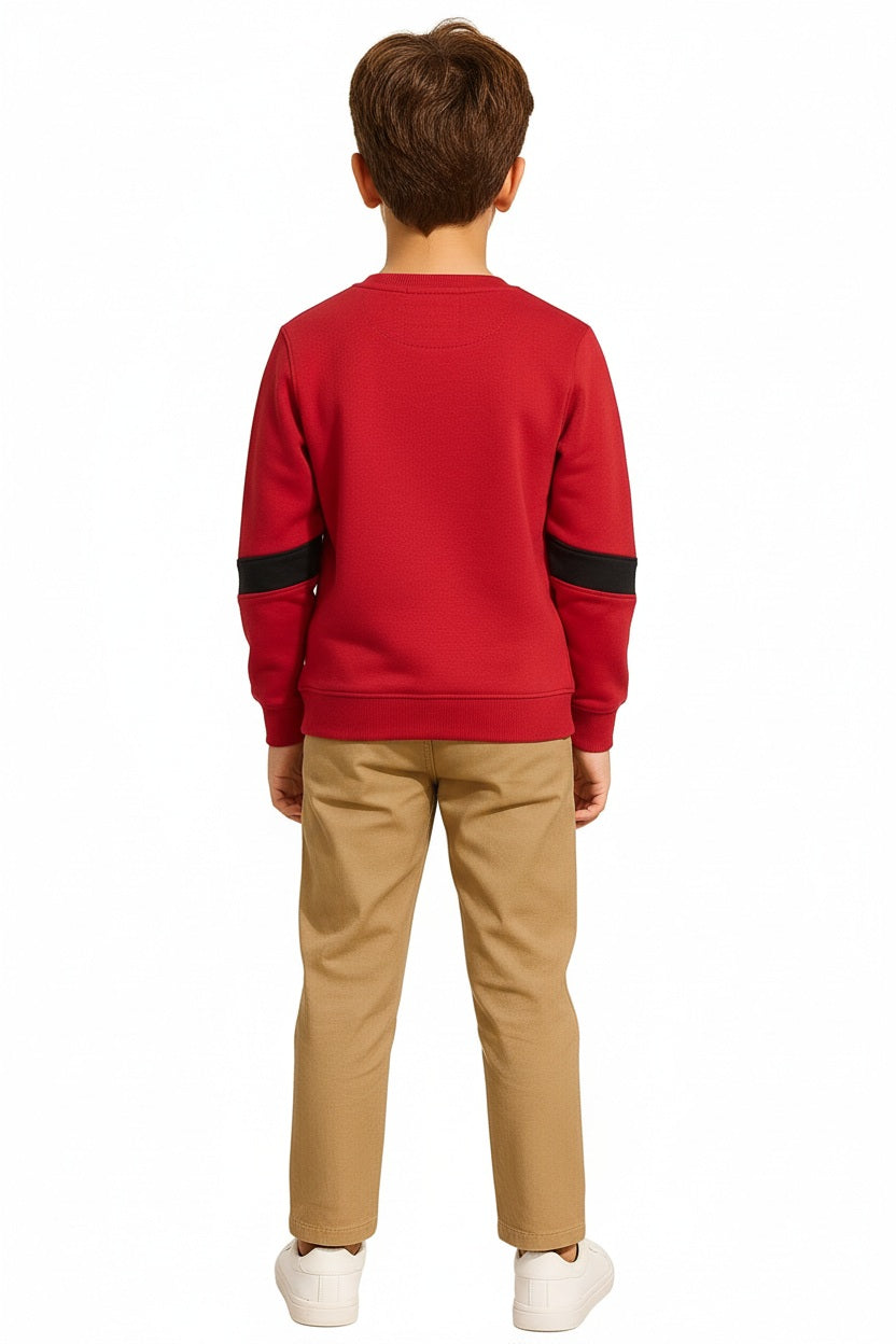 Boys Colourblocked Sweatshirt
